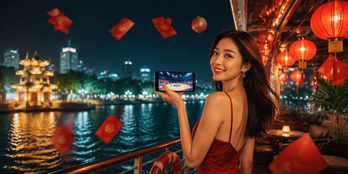 Người dùng Hà Nội xem kèo bóng rổ NBA buổi tối bên đèn lồng truyền thống